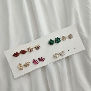 Betsey Johnson earrings set